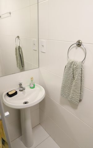 Apartamento à venda com 108m², 3 quartos e 2 vagasBanheiro de serviço