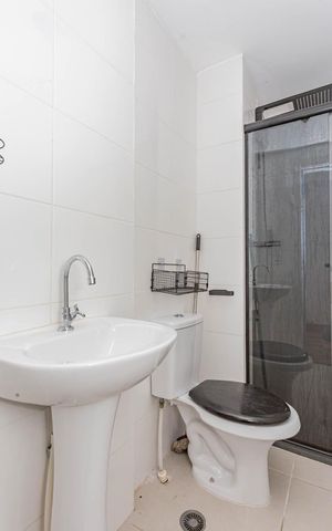 Apartamento à venda com 24m², 1 quarto e sem vagaBanheiro