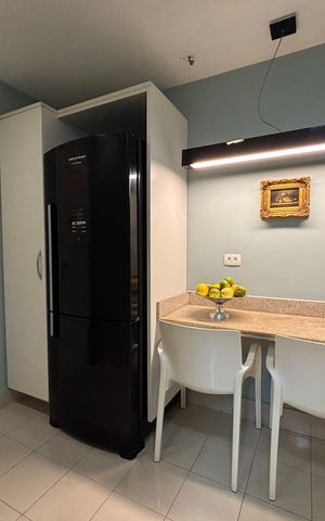 Apartamento para alugar com 85m², 1 quarto e sem vagaCozinha - copa