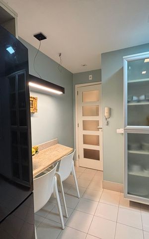 Apartamento para alugar com 85m², 1 quarto e sem vagaCozinha - copa