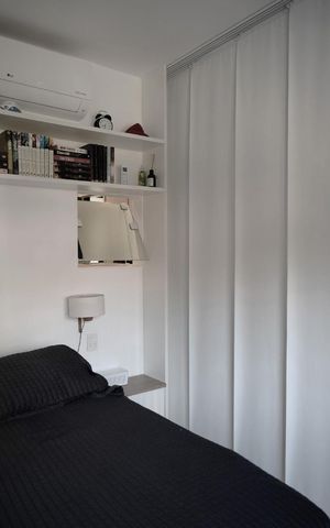 Studio para alugar com 40m², 1 quarto e sem vagaQuarto