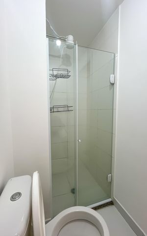 Apartamento para alugar com 32m², 2 quartos e sem vaga Apartamento para alugar com 32m², 2 quartos e sem vagaBanheiro