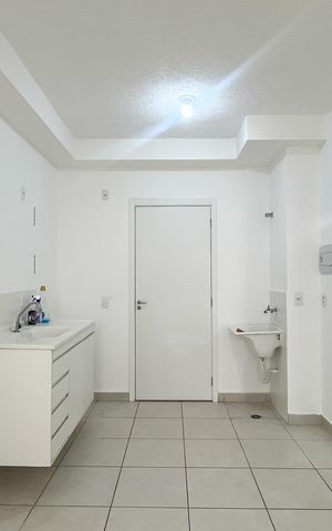 Apartamento para alugar com 32m², 2 quartos e sem vaga Apartamento para alugar com 32m², 2 quartos e sem vagaSala/Cozinha/Área comum