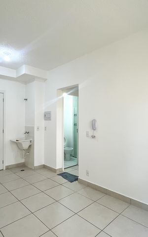 Apartamento para alugar com 32m², 2 quartos e sem vaga Apartamento para alugar com 32m², 2 quartos e sem vagaSala/Cozinha/Área comum