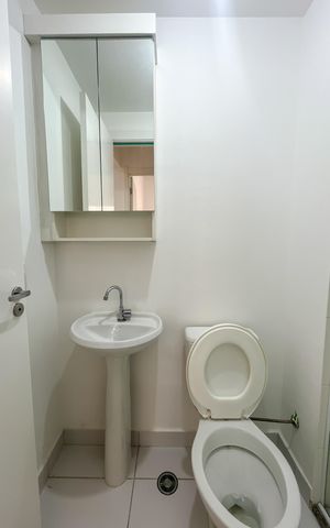 Apartamento para alugar com 32m², 2 quartos e sem vaga Apartamento para alugar com 32m², 2 quartos e sem vagaBanheiro
