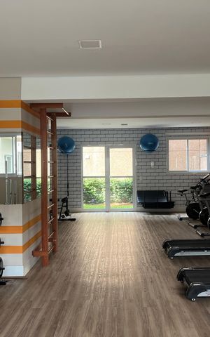 Apartamento para alugar com 34m², 2 quartos e sem vaga Apartamento para alugar com 34m², 2 quartos e sem vagaÁrea comum - Academia