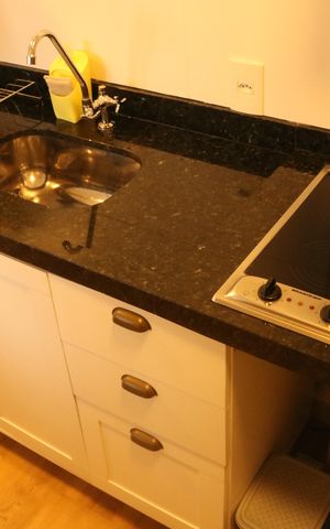 Apartamento para alugar com 34m², 2 quartos e sem vagaCozinha e Área de Serviço