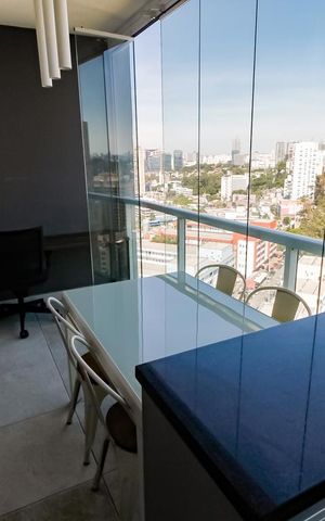 Studio à venda com 36m², 1 quarto e 1 vaga Studio à venda com 36m², 1 quarto e 1 vagaVaranda gourmet