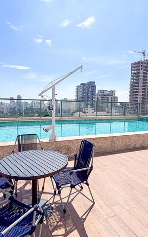 Studio à venda com 27m², 1 quarto e sem vaga Studio à venda com 27m², 1 quarto e sem vagaÁrea comum - Piscina