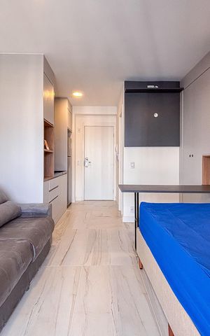 Studio à venda com 27m², 1 quarto e sem vaga Studio à venda com 27m², 1 quarto e sem vagaStudio