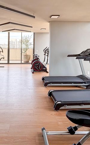 Studio à venda com 27m², 1 quarto e sem vaga Studio à venda com 27m², 1 quarto e sem vagaÁrea comum - Academia