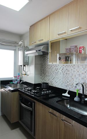 Apartamento à venda com 54m², 2 quartos e 1 vagaCozinha e Área de Serviço