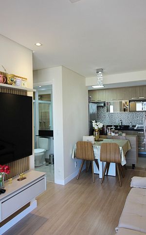 Apartamento à venda com 54m², 2 quartos e 1 vagaSala 