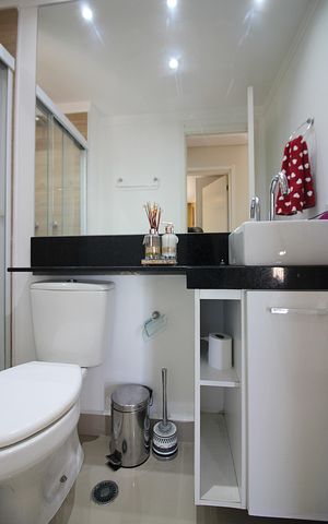 Apartamento à venda com 54m², 2 quartos e 1 vagaBanheiro Social