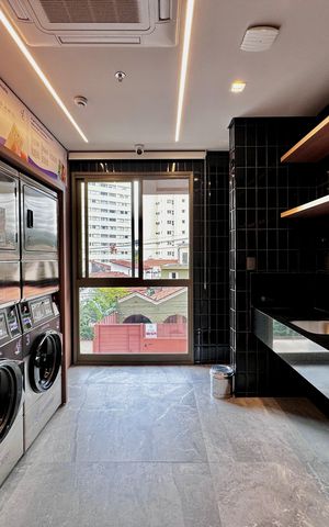 Studio para alugar com 24m², 1 quarto e sem vaga Studio para alugar com 24m², 1 quarto e sem vagaÁrea comum - Lavanderia