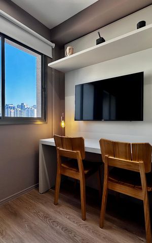 Studio para alugar com 24m², 1 quarto e sem vaga Studio para alugar com 24m², 1 quarto e sem vagaStudio