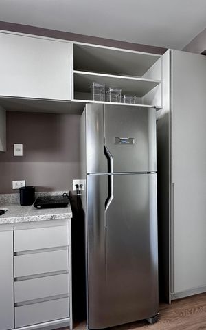 Studio para alugar com 24m², 1 quarto e sem vaga Studio para alugar com 24m², 1 quarto e sem vagaCozinha