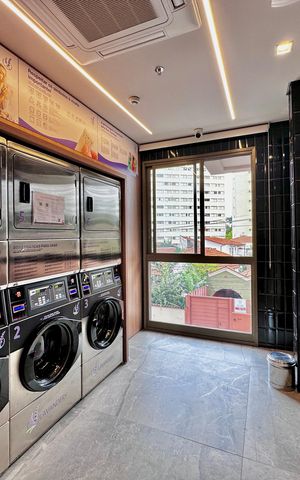 Studio para alugar com 24m², 1 quarto e sem vaga Studio para alugar com 24m², 1 quarto e sem vagaÁrea comum - Lavanderia