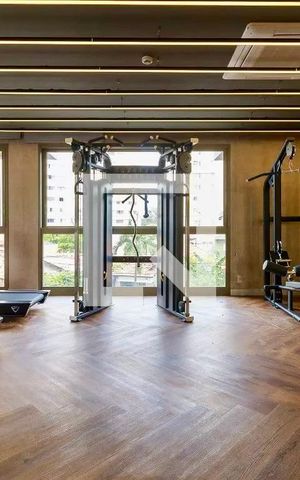 Studio para alugar com 24m², 1 quarto e sem vaga Studio para alugar com 24m², 1 quarto e sem vagaÁrea comum - Academia