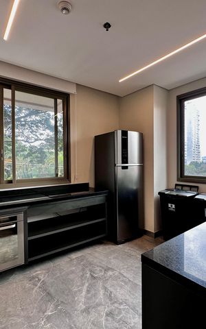 Studio para alugar com 24m², 1 quarto e sem vaga Studio para alugar com 24m², 1 quarto e sem vagaÁrea comum - Copa Coworking
