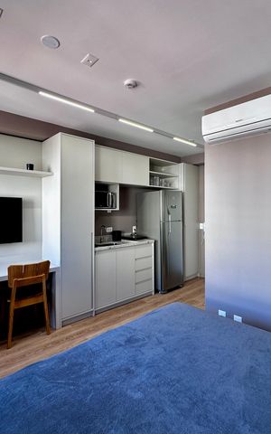 Studio para alugar com 24m², 1 quarto e sem vaga Studio para alugar com 24m², 1 quarto e sem vagaStudio