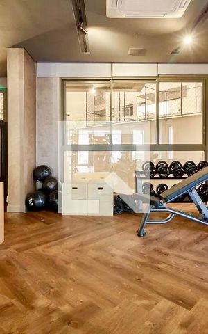 Studio para alugar com 24m², 1 quarto e sem vaga Studio para alugar com 24m², 1 quarto e sem vagaÁrea comum - Academia