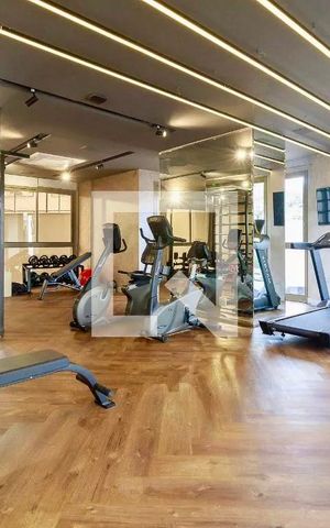 Studio para alugar com 24m², 1 quarto e sem vaga Studio para alugar com 24m², 1 quarto e sem vagaÁrea comum - Academia