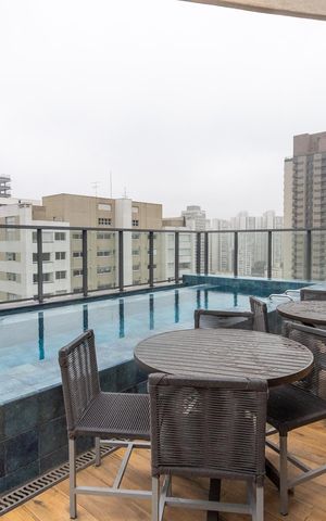Studio para alugar com 27m², 1 quarto e sem vaga Studio para alugar com 27m², 1 quarto e sem vagaÁrea comum