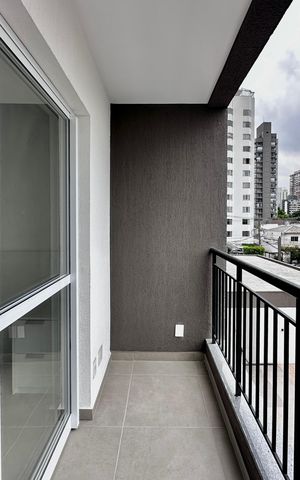 Studio para alugar com 28m², 0 quarto e sem vaga Studio para alugar com 28m², 0 quarto e sem vagaSacada do Studio