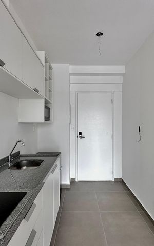 Studio para alugar com 28m², 0 quarto e sem vaga Studio para alugar com 28m², 0 quarto e sem vagaCozinha