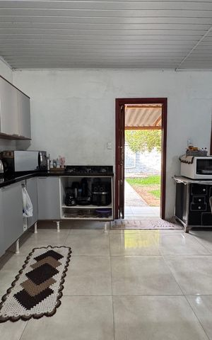 Casa à venda com 128m², 2 quartos e 2 vagasCozinha