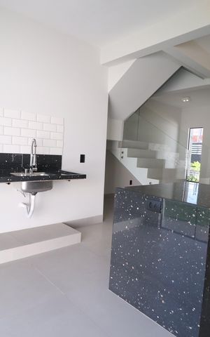 Casa para alugar com 85m², 2 quartos e 3 vagasCozinha