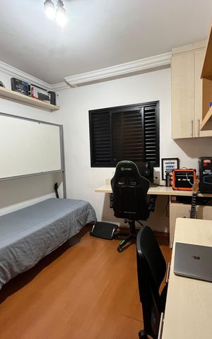 Apartamento à venda com 118m², 3 quartos e 2 vagasQuarto Suíte 2