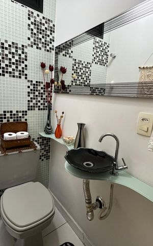 Apartamento à venda com 118m², 3 quartos e 2 vagasLavabo