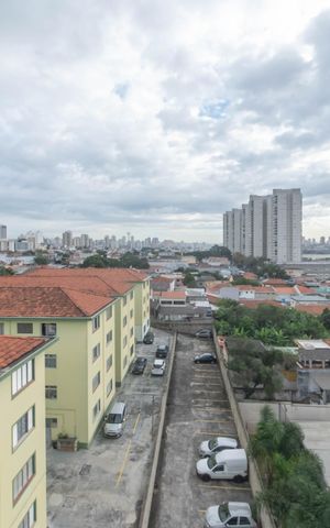 Apartamento à venda com 107m², 2 quartos e 2 vagasVaranda dos Dormitórios - Vista
