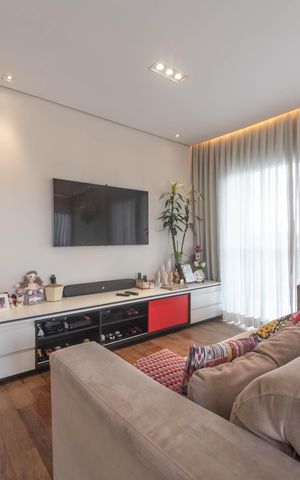 Apartamento à venda com 107m², 2 quartos e 2 vagasSala