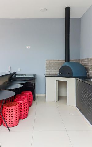 Apartamento para alugar com 37m², 2 quartos e sem vaga Apartamento para alugar com 37m², 2 quartos e sem vagaÁrea comum - Churrasqueira