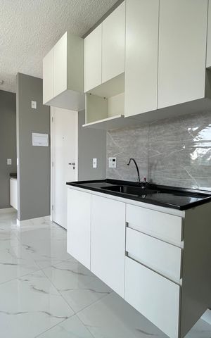Apartamento para alugar com 37m², 2 quartos e sem vaga Apartamento para alugar com 37m², 2 quartos e sem vagaCozinha