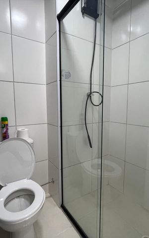 Apartamento para alugar com 37m², 2 quartos e sem vaga Apartamento para alugar com 37m², 2 quartos e sem vagaBanheiro Social