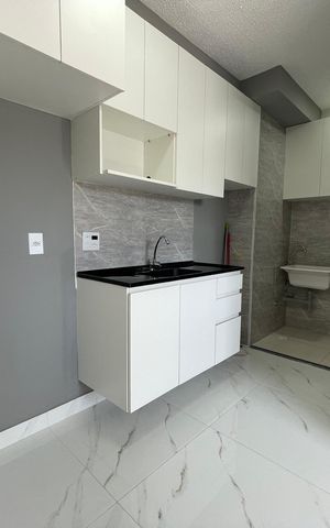 Apartamento para alugar com 37m², 2 quartos e sem vaga Apartamento para alugar com 37m², 2 quartos e sem vagaCozinha