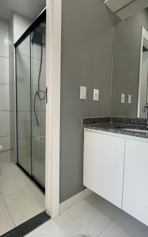 Apartamento para alugar com 37m², 2 quartos e sem vaga Apartamento para alugar com 37m², 2 quartos e sem vagaBanheiro Social
