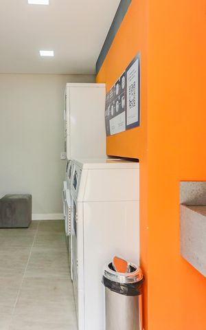 Apartamento para alugar com 37m², 2 quartos e sem vaga Apartamento para alugar com 37m², 2 quartos e sem vagaLavanderia