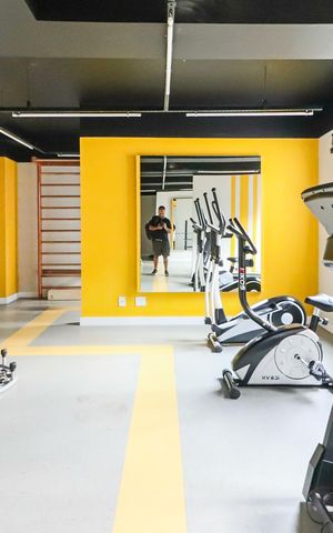 Apartamento para alugar com 37m², 2 quartos e sem vaga Apartamento para alugar com 37m², 2 quartos e sem vagaÁrea comum - Academia