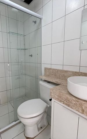 Apartamento para alugar com 48m², 2 quartos e 1 vagaBanheiro Social