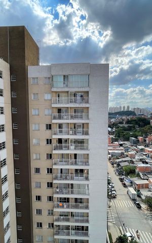Apartamento para alugar com 48m², 2 quartos e 1 vagaVista Sala/Cozinha