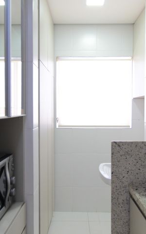 Apartamento para alugar com 60m², 2 quartos e 2 vagasCozinha e Área de Serviço