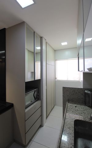 Apartamento para alugar com 60m², 2 quartos e 2 vagasCozinha e Área de Serviço