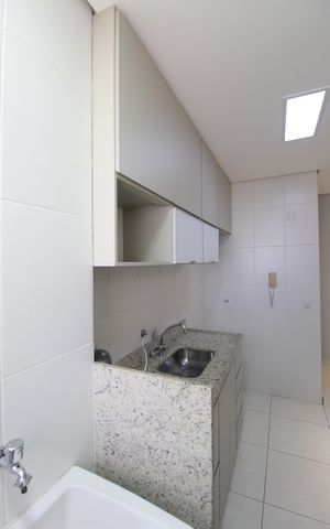 Apartamento para alugar com 60m², 2 quartos e 2 vagasCozinha e Área de Serviço