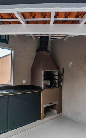 Casa à venda com 430m², 5 quartos e 10 vagas Casa à venda com 430m², 5 quartos e 10 vagasChurrasqueira 1
