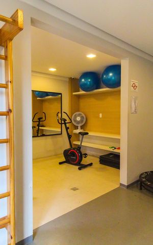 Apartamento para alugar com 32m², 2 quartos e sem vaga Apartamento para alugar com 32m², 2 quartos e sem vagaAcademia